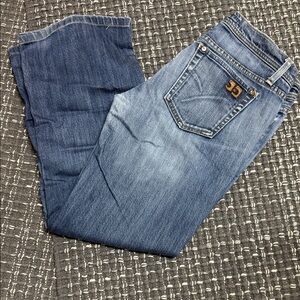Joe's Jeans Women's Medium Blue Bootcut Denim with Pocket Emblem